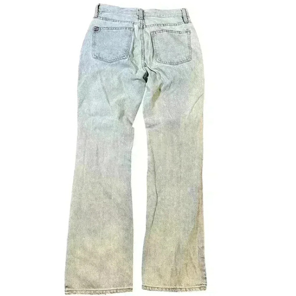 BDG Urban Outfitters Light Wash Bootcut Distressed Denim Jeans Size 27 High Rise - Picture 2 of 10